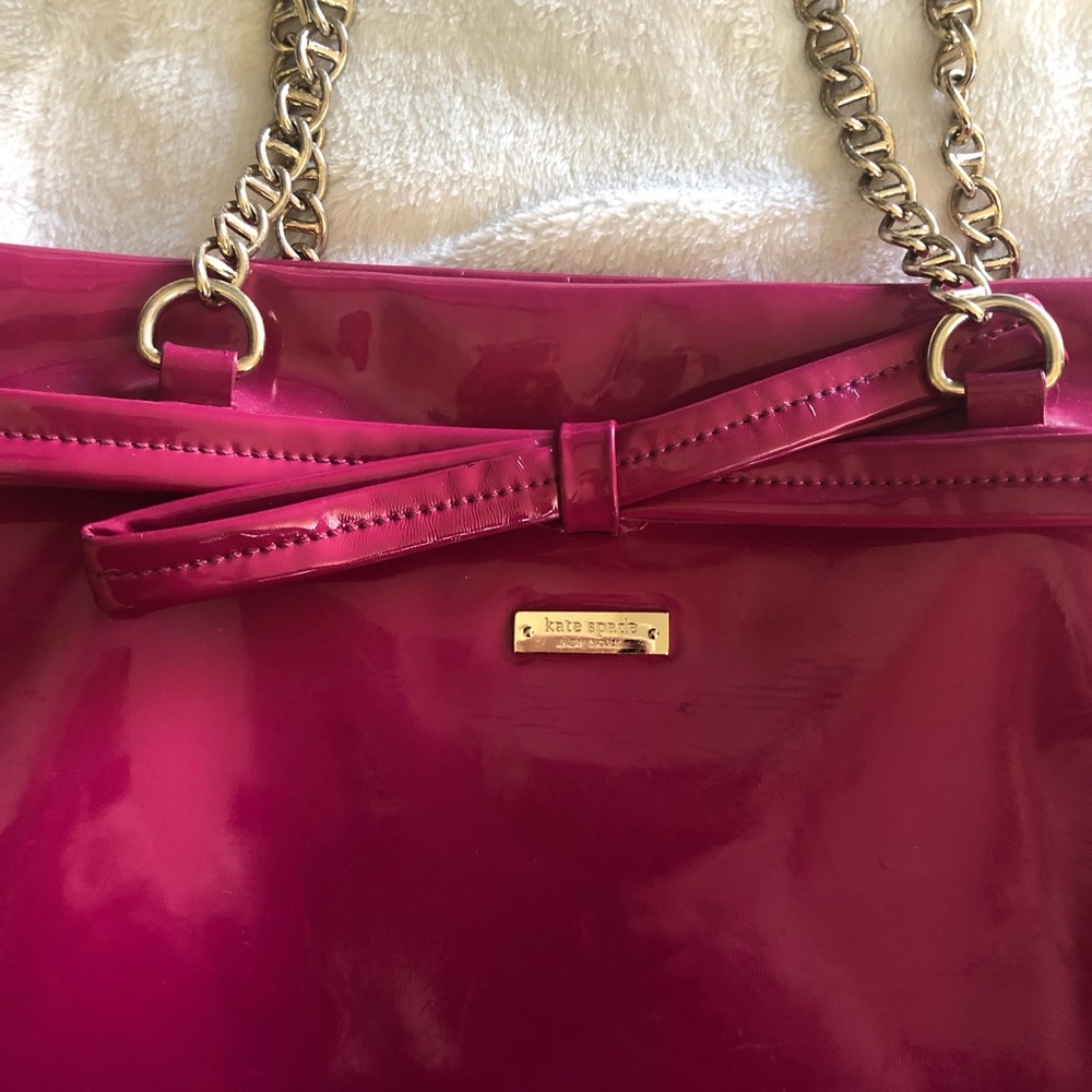 Hot pink Kate Spade bag. Play condition